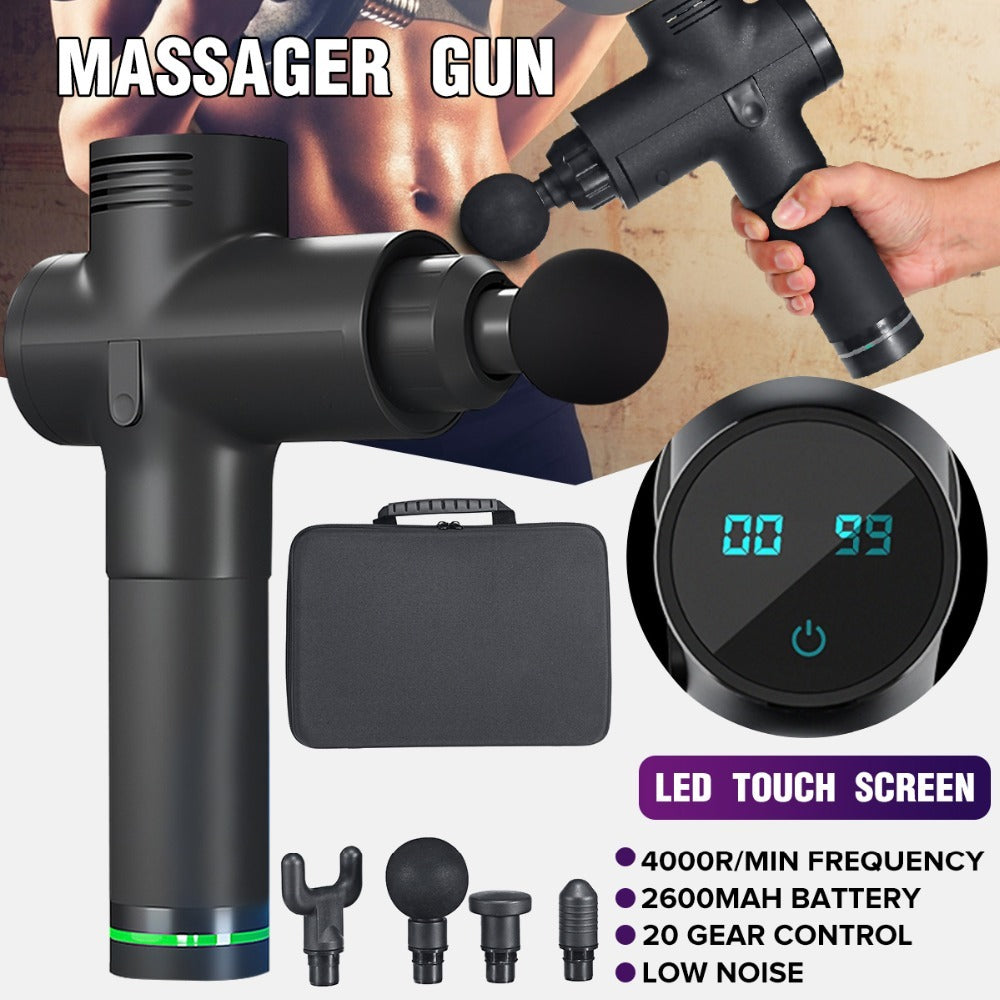 4 Head Body Massage Guns