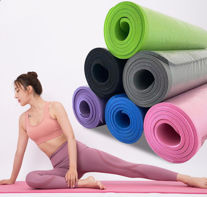 Spread Towels And Lengthen NBR Yoga Mats To Widen And Thicken Dance Fitness Exercises